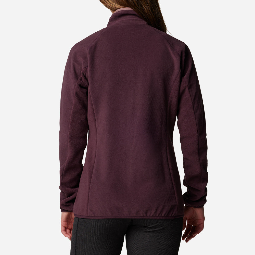 Áo Khoác Nữ Columbia Outdoor Tracks™ Full Zip Ii - Tím - Supersports Vietnam