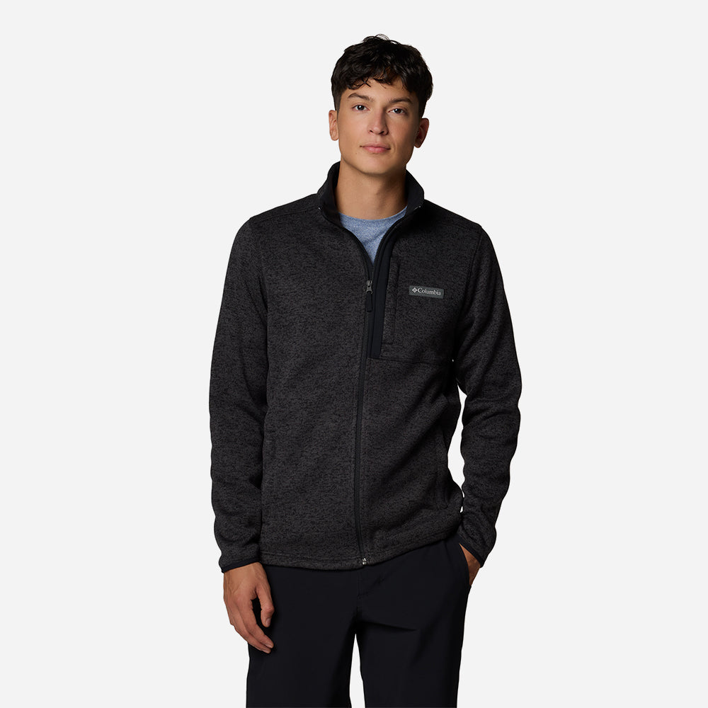 Áo Khoác Nam Columbia Sweater Weather™ Full Zip - Đen - Supersports Vietnam