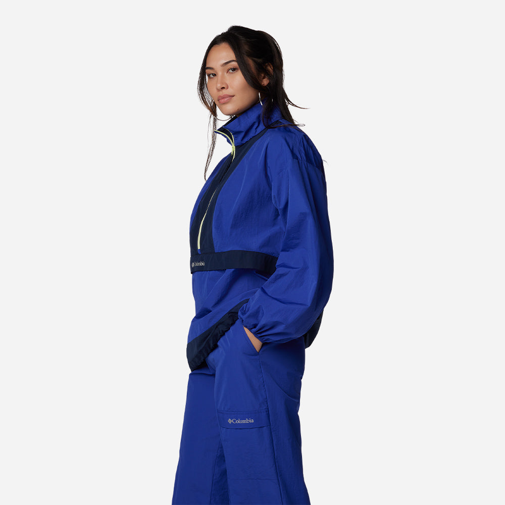 Áo Khoác Nữ Columbia Boundless Adventure™ Anorak - Xanh Dương - Supersports Vietnam