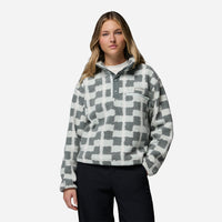 Áo Khoác Nữ Columbia Helvetia™ II Printed Cropped Half Snap - Xám