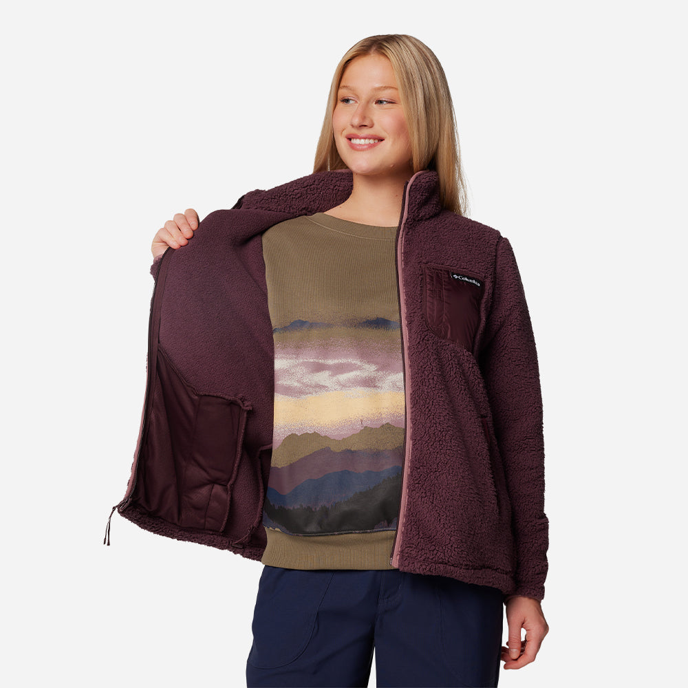 Áo Khoác Nữ Columbia West Bend™ Full Zip Ii - Tím - Supersports Vietnam