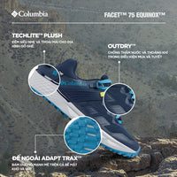 Giày Leo Núi Nam Columbia Facet™ 75 Outdry™ - Xanh Navy - Supersports Vietnam