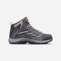 Giày Leo Núi Nữ Columbia Crestwood™ Mid Waterproof - Xám - Supersports Vietnam