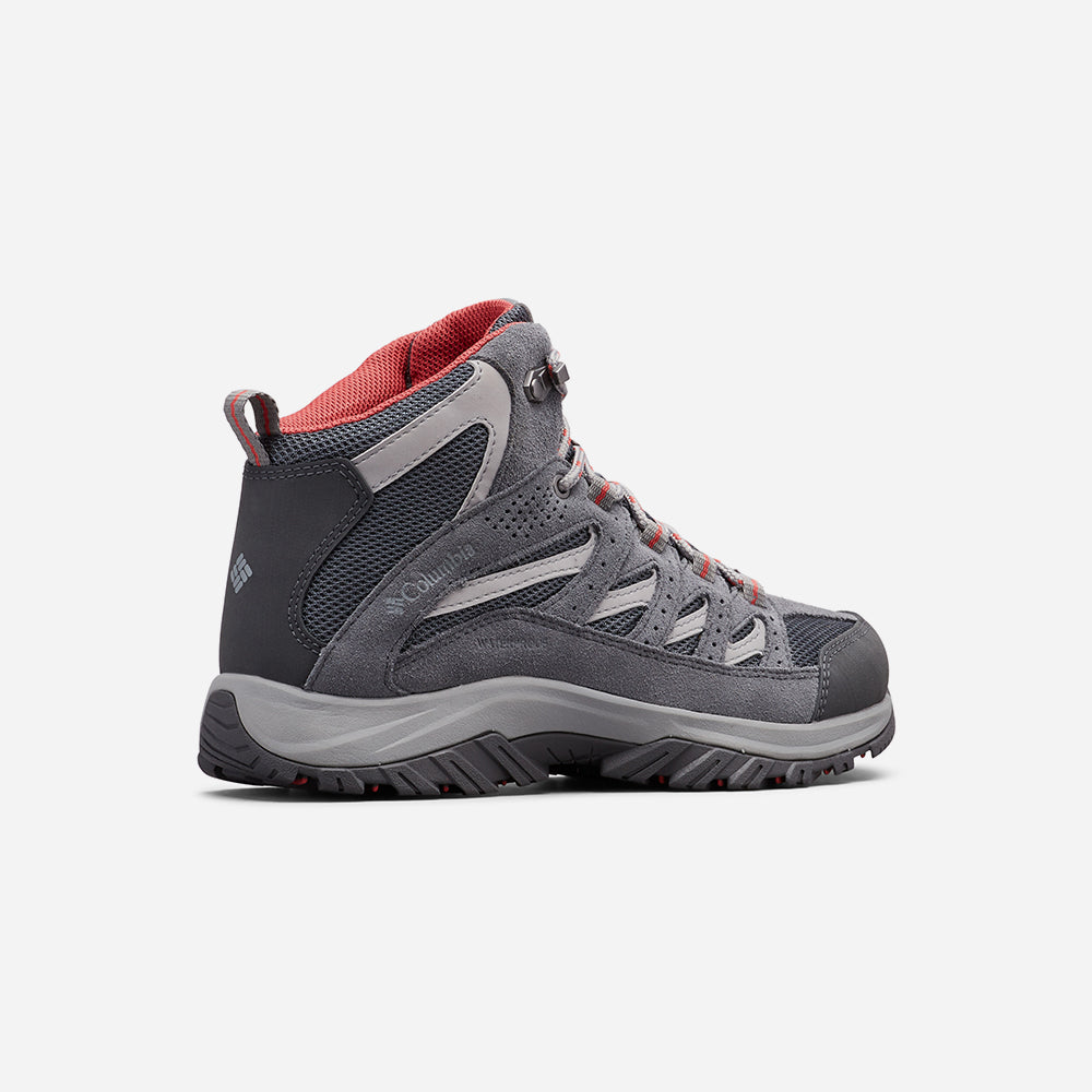 Giày Leo Núi Nữ Columbia Crestwood™ Mid Waterproof - Xám - Supersports Vietnam