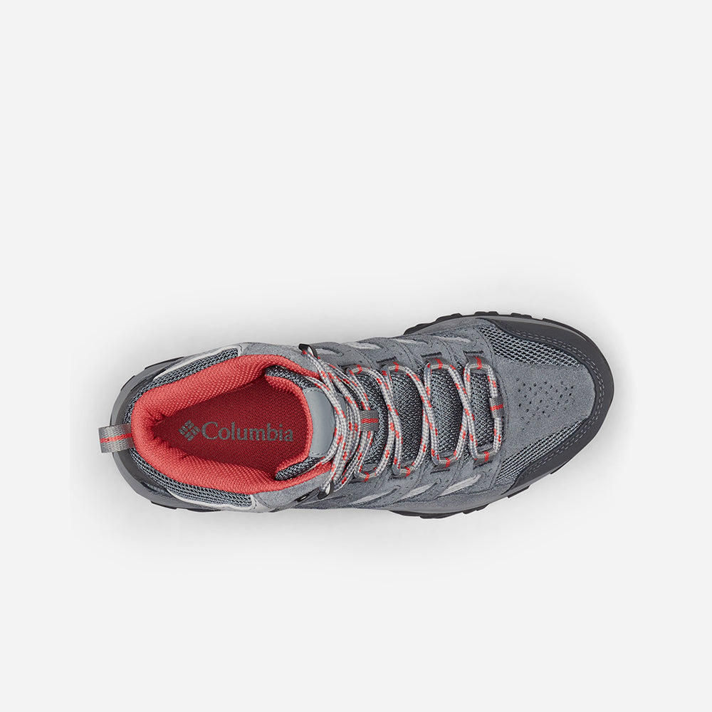 Giày Leo Núi Nữ Columbia Crestwood™ Mid Waterproof - Xám - Supersports Vietnam