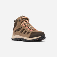 Giày Leo Núi Nữ Columbia Crestwood™ Mid Waterproof - Nâu - Supersports Vietnam