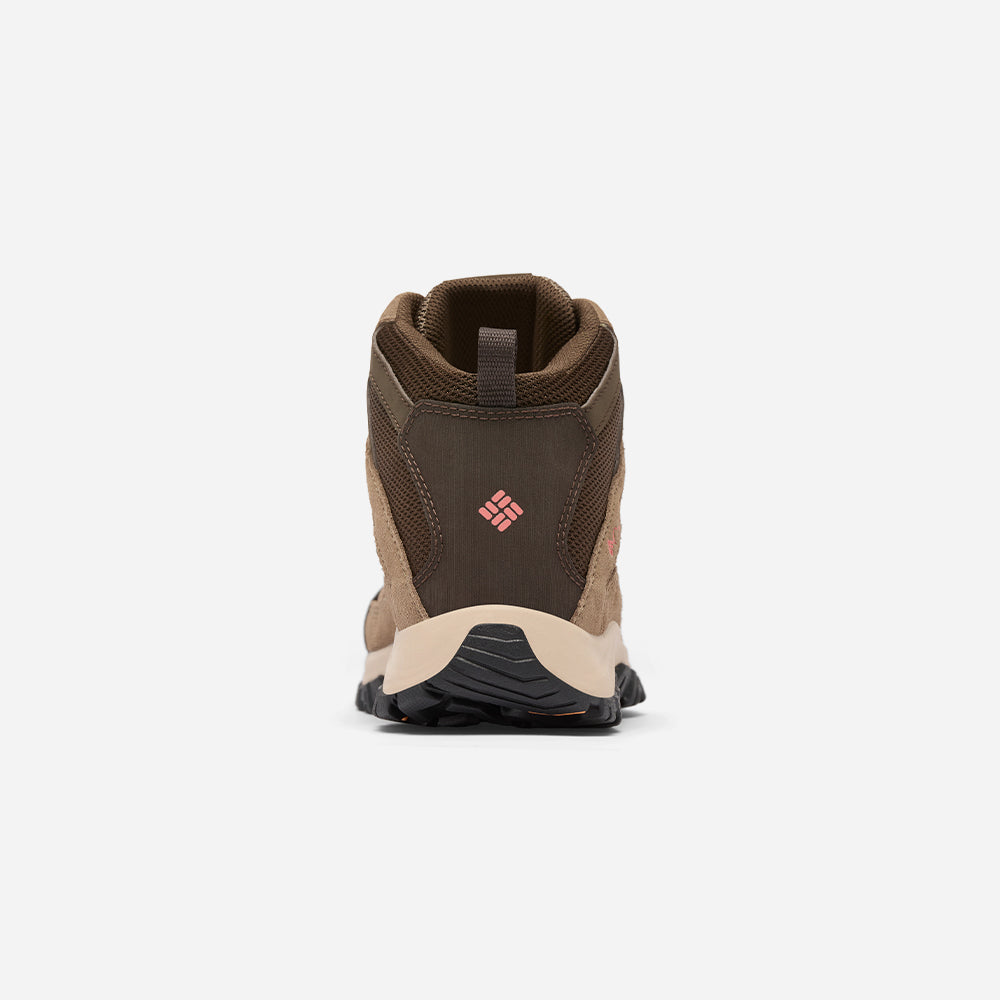 Giày Leo Núi Nữ Columbia Crestwood™ Mid Waterproof - Nâu - Supersports Vietnam