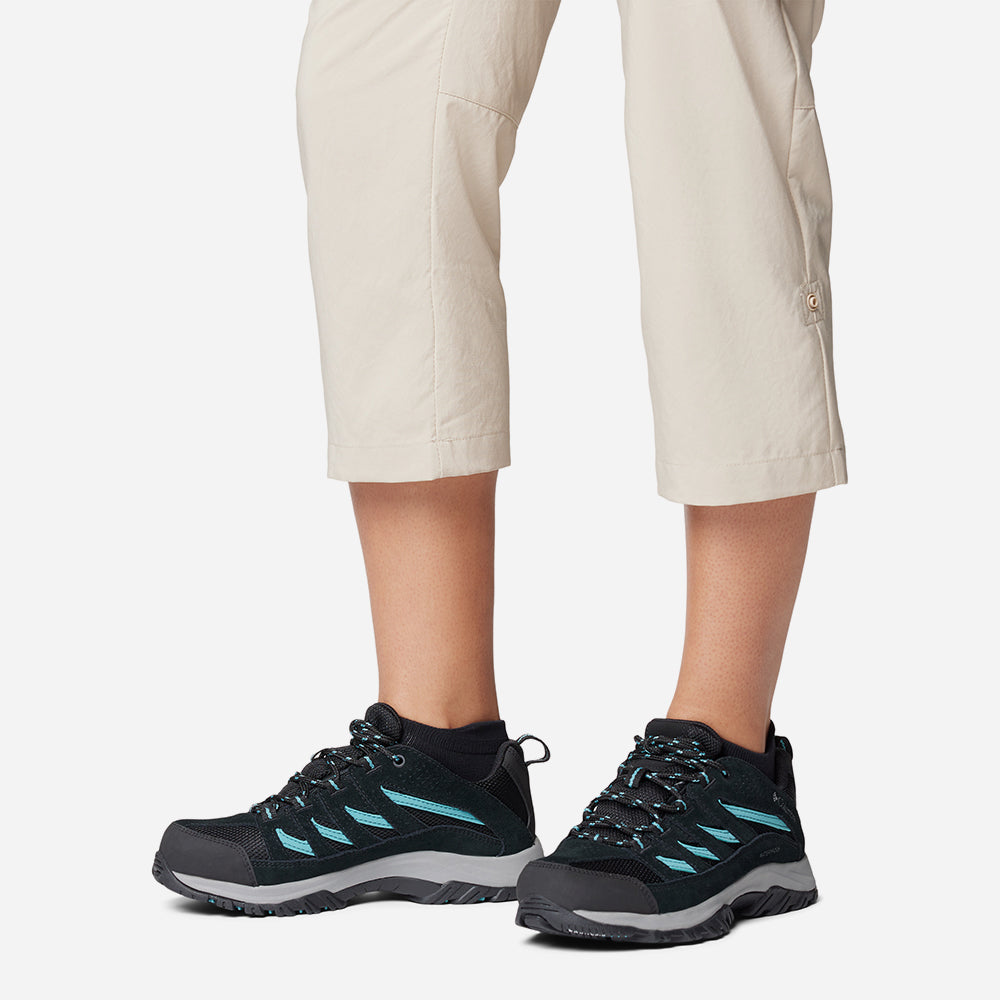 Giày Leo Núi Nữ Columbia Crestwood™ Waterproof - Đen - Supersports Vietnam