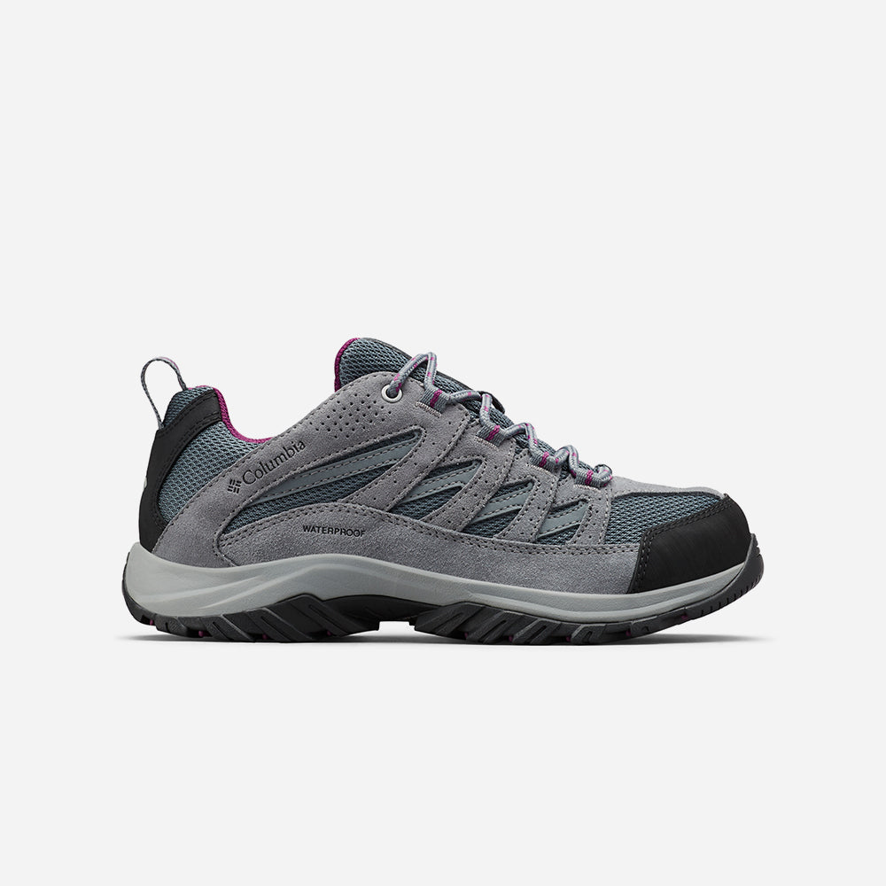 Giày Leo Núi Nữ Columbia Crestwood™ Waterproof - Xám - Supersports Vietnam