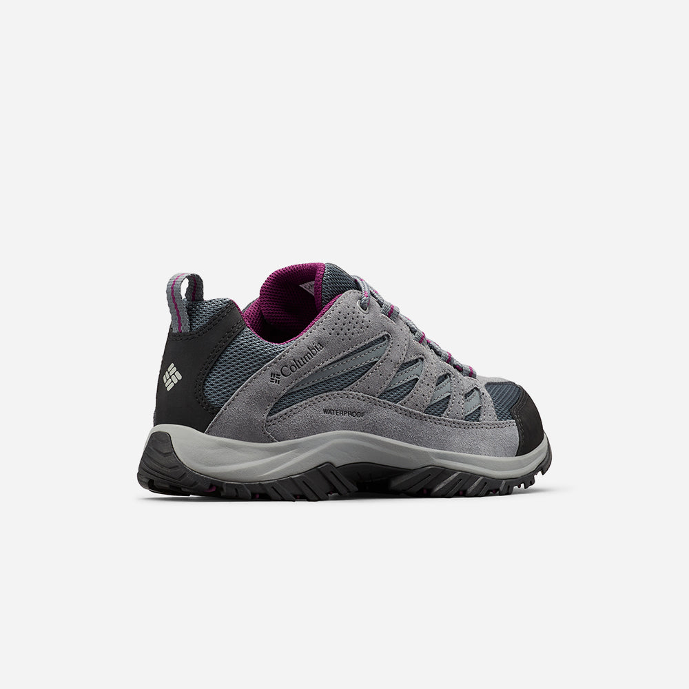 Giày Leo Núi Nữ Columbia Crestwood™ Waterproof - Xám - Supersports Vietnam