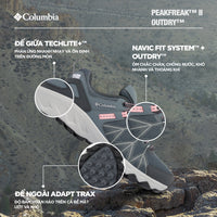 Giày Leo Núi Nữ Columbia Peakfreak™ Ii Outdry™ - Xám - Supersports Vietnam