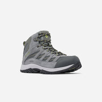 Giày Thể Thao Đa Năng Nam Columbia Crestwood™ Mid Waterproof - Xám - Supersports Vietnam