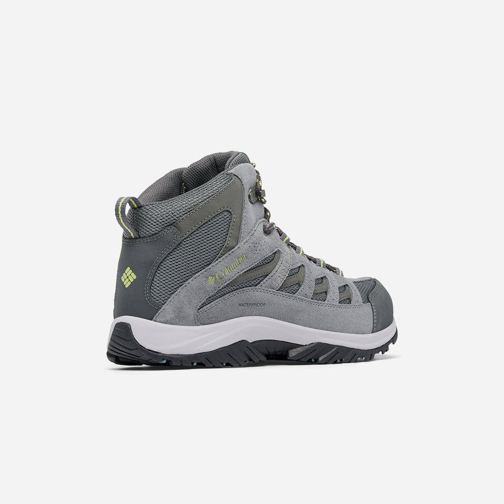 Giày Thể Thao Đa Năng Nam Columbia Crestwood™ Mid Waterproof - Xám - Supersports Vietnam