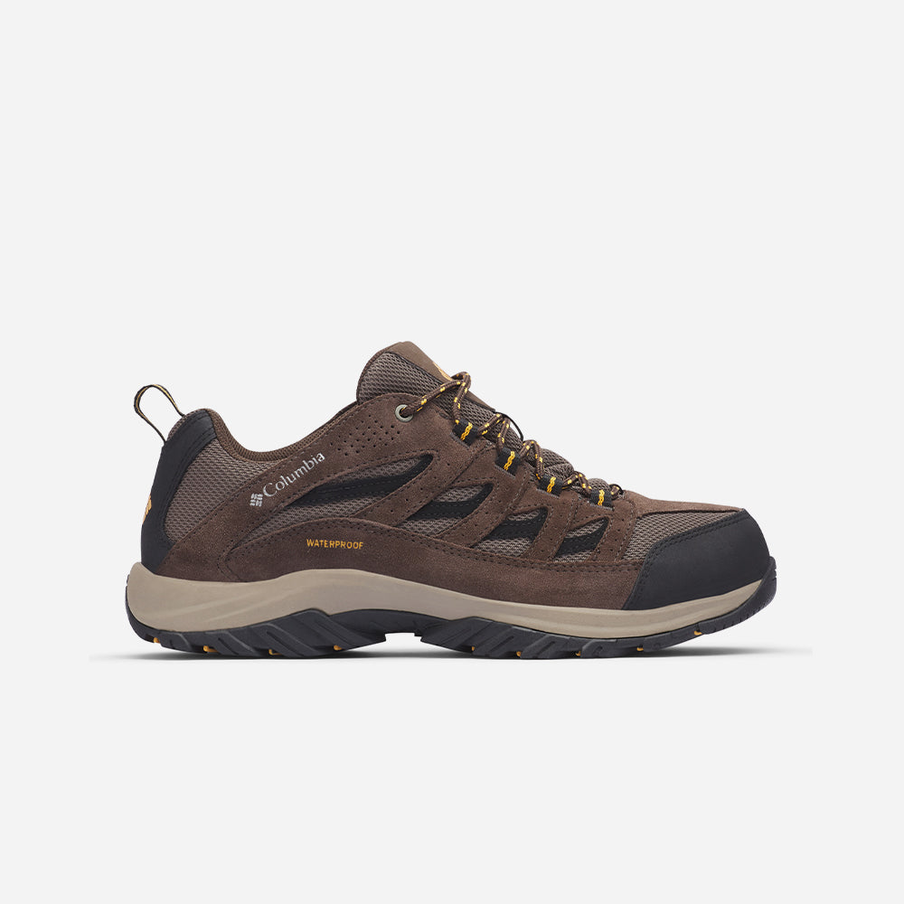 Giày Thể Thao Đa Năng Nam Columbia Crestwood™ Waterproof (Phiên Bản Mới Nhất 2024) - Nâu - Supersports Vietnam