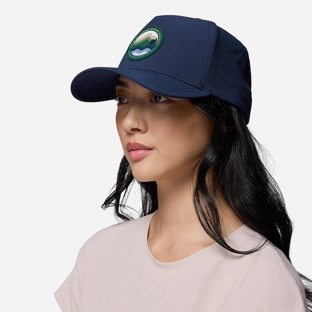 Mũ Lưỡi Trai Columbia Mountaincap™ 3D Stretch Snap Back - Xanh Navy - Supersports Vietnam