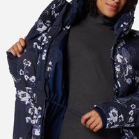 Áo Khoác Nữ Columbia Boundless Days™ Print Long Down - Xanh Navy - Supersports Vietnam