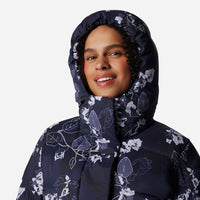 Áo Khoác Nữ Columbia Boundless Days™ Print Long Down - Xanh Navy - Supersports Vietnam