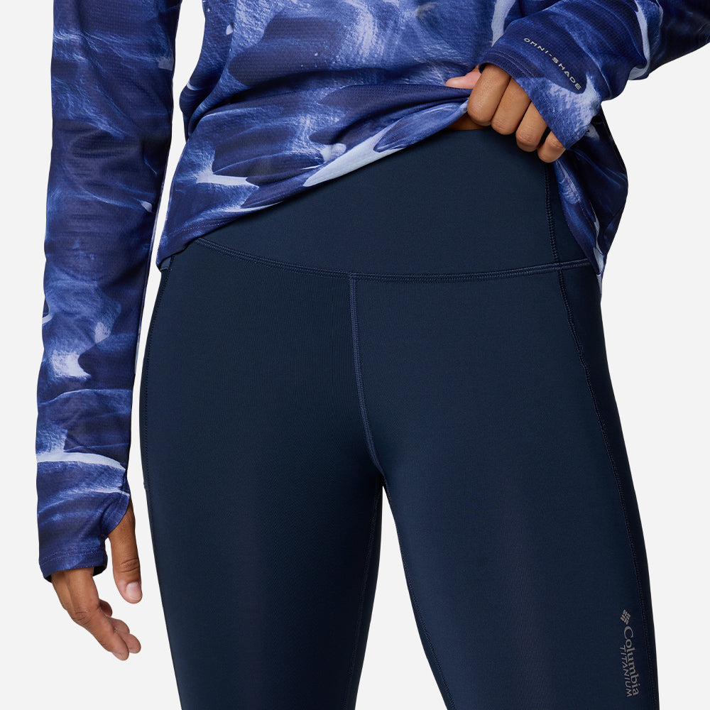 Quần Bó Thể Thao Nữ Columbia Cirque River™ Legging II - Xanh Navy - Supersports Vietnam