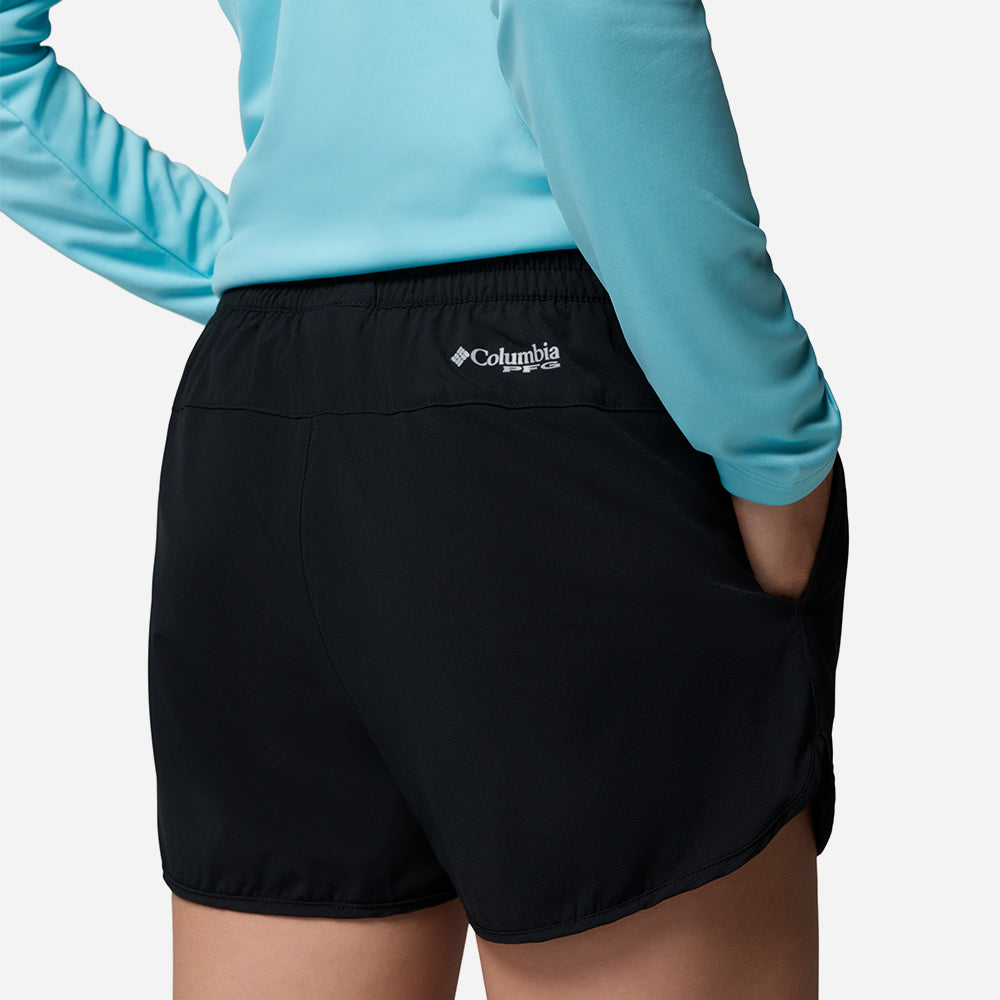 Quần Ngắn Thể Thao Nữ Columbia Windy Bay™ - Đen - Supersports Vietnam