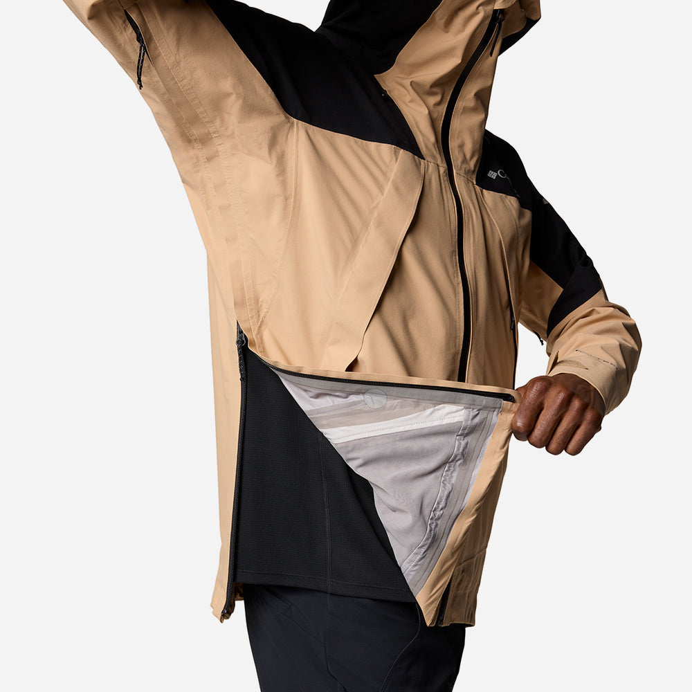 Áo Khoác Nam Columbia Northwest Explorer™ 3L Shell - Vàng - Supersports Vietnam