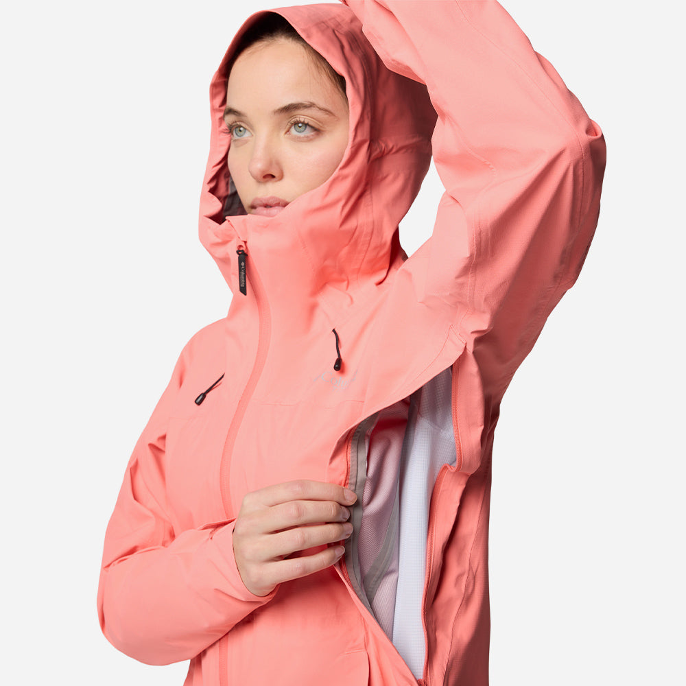Áo Khoác Nữ Columbia Northwest Explorer™ 3L Shell - Hồng - Supersports Vietnam