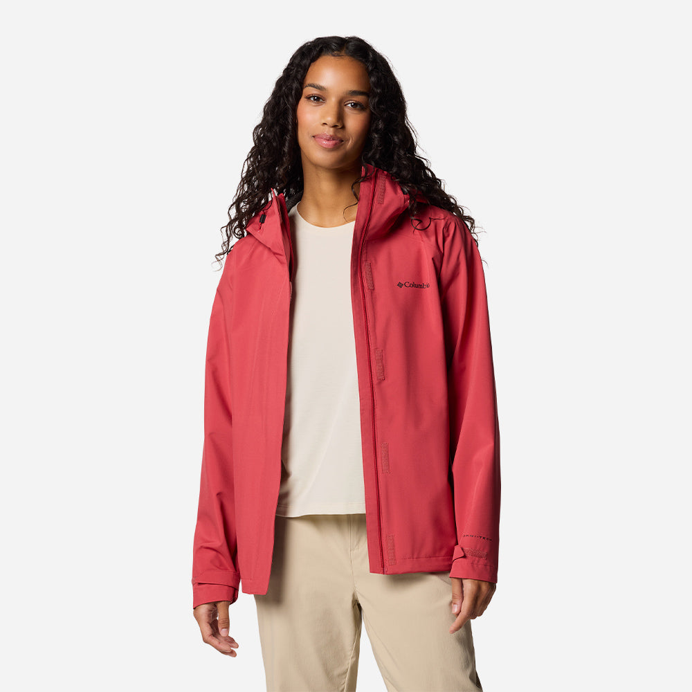 Áo Khoác Nữ Columbia Earth Explorer™ Ii Shell - Đỏ - Supersports Vietnam