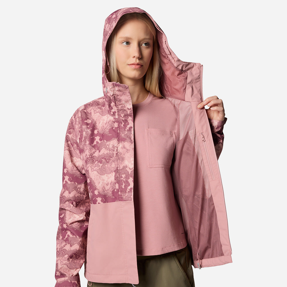Áo Khoác Nữ Columbia Hikebound™ Printed - Hồng - Supersports Vietnam