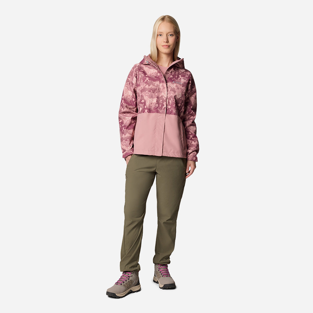 Áo Khoác Nữ Columbia Hikebound™ Printed - Hồng - Supersports Vietnam