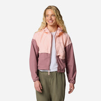 Áo Khoác Nữ Columbia Spire Valley™ Cropped Windbreaker - Hồng - Supersports Vietnam