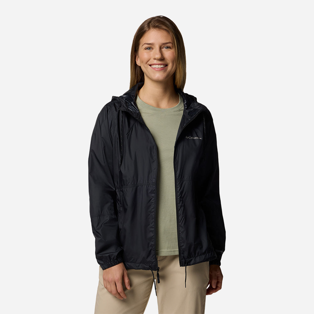 Áo Khoác Nữ Columbia Flash Forward™ II Windbreaker - Đen - Supersports Vietnam