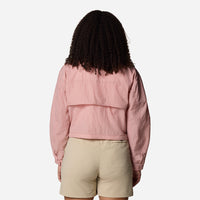 Áo Khoác Nữ Columbia Paracutie™ Cropped Cargo Windbreaker - Hồng - Supersports Vietnam