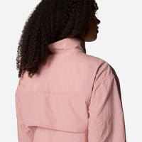 Áo Khoác Nữ Columbia Paracutie™ Cropped Cargo Windbreaker - Hồng - Supersports Vietnam