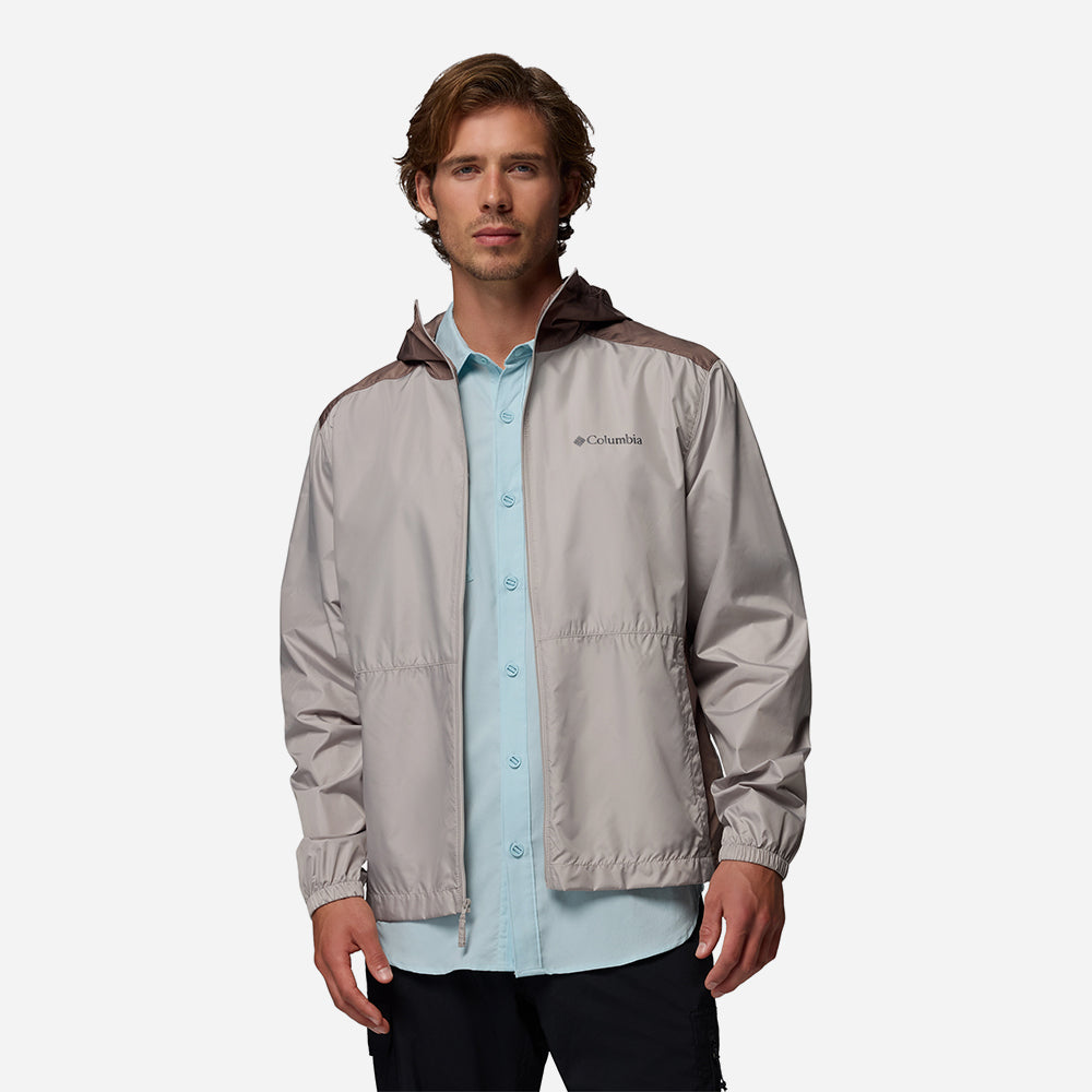 Áo Khoác Nam Columbia Discovery Loop™ Windbreaker - Xám - Supersports Vietnam