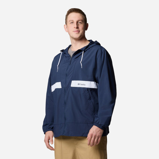 Áo Khoác Nam Columbia Spire Valley™ Hooded Windbreaker - Xanh Navy - Supersports Vietnam