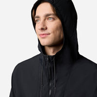 Áo Khoác Nam Columbia Spire Valley™ Hooded Windbreaker - Đen - Supersports Vietnam