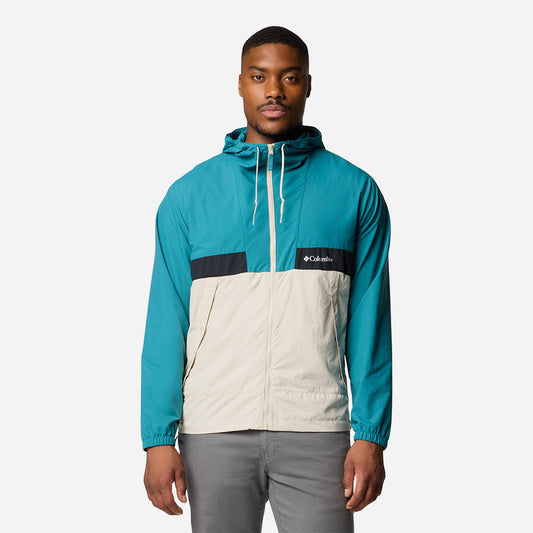 Áo Khoác Nam Columbia Spire Valley™ Hooded Windbreaker - Xanh Dương - Supersports Vietnam