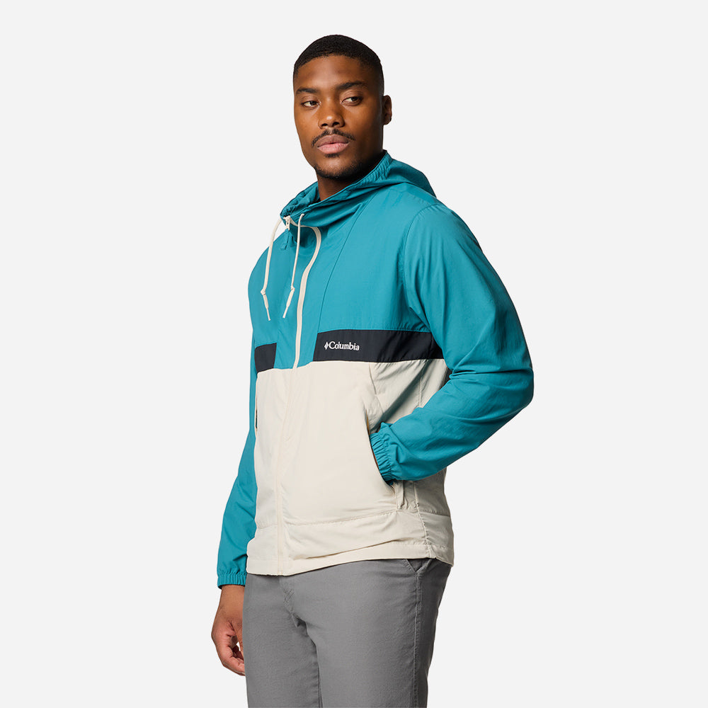 Áo Khoác Nam Columbia Spire Valley™ Hooded Windbreaker - Xanh Dương - Supersports Vietnam