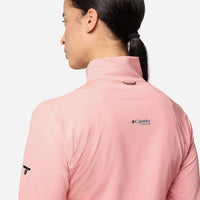 Áo Thun Dài Tay Nữ Columbia Summit Valley™ Half Zip - Hồng - Supersports Vietnam