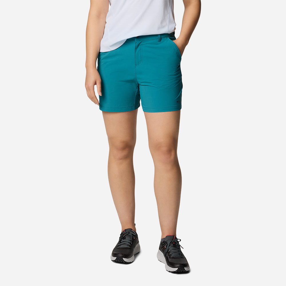 Quần Ngắn Nữ Columbia Summit Valley™ II - Xanh Dương - Supersports Vietnam