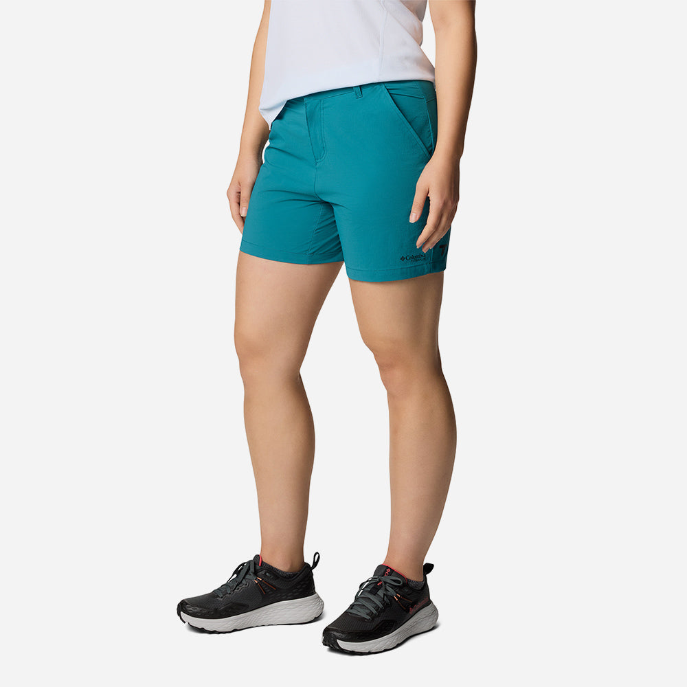 Quần Ngắn Nữ Columbia Summit Valley™ II - Xanh Dương - Supersports Vietnam