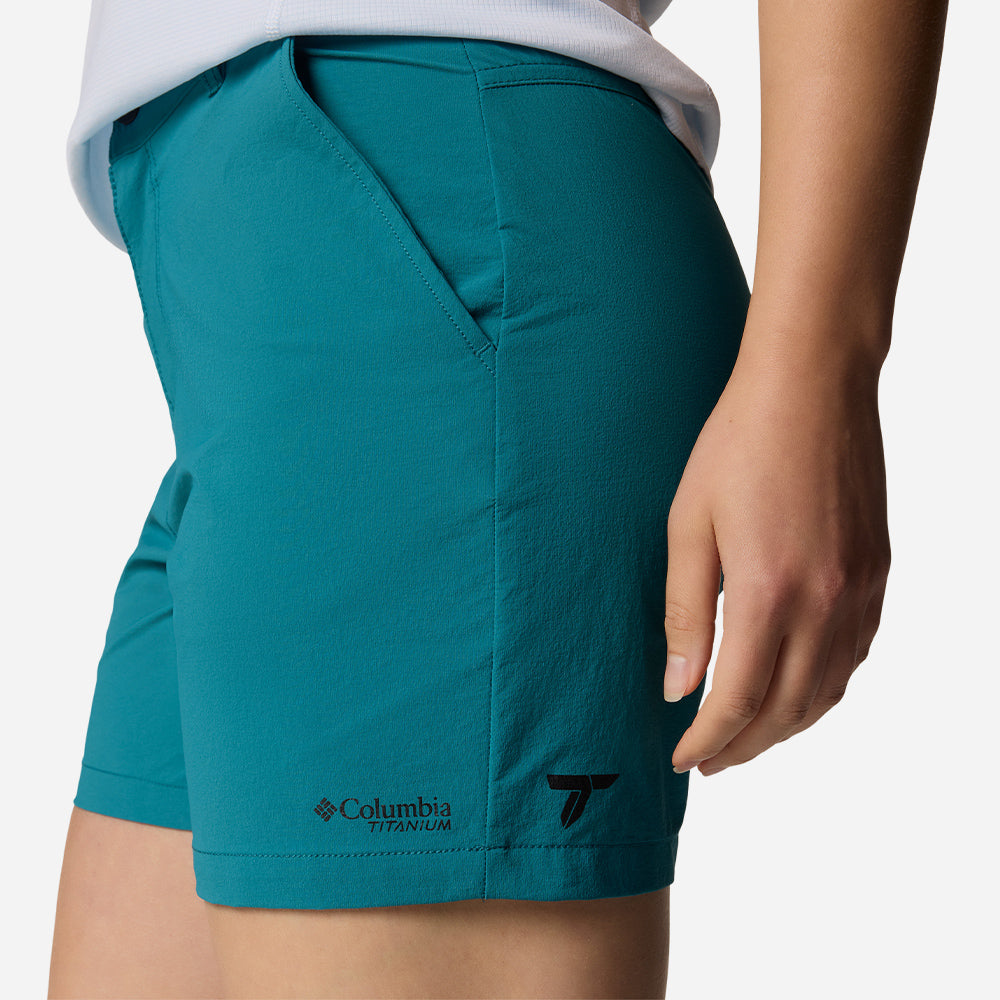 Quần Ngắn Nữ Columbia Summit Valley™ Ii - Xanh Dương - Supersports Vietnam