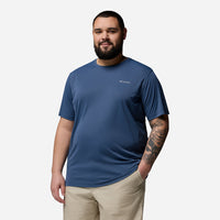 Áo Thun Nam Columbia Zero Rules™ Light Short Sleeve Crew - Xanh Dương - Supersports Vietnam