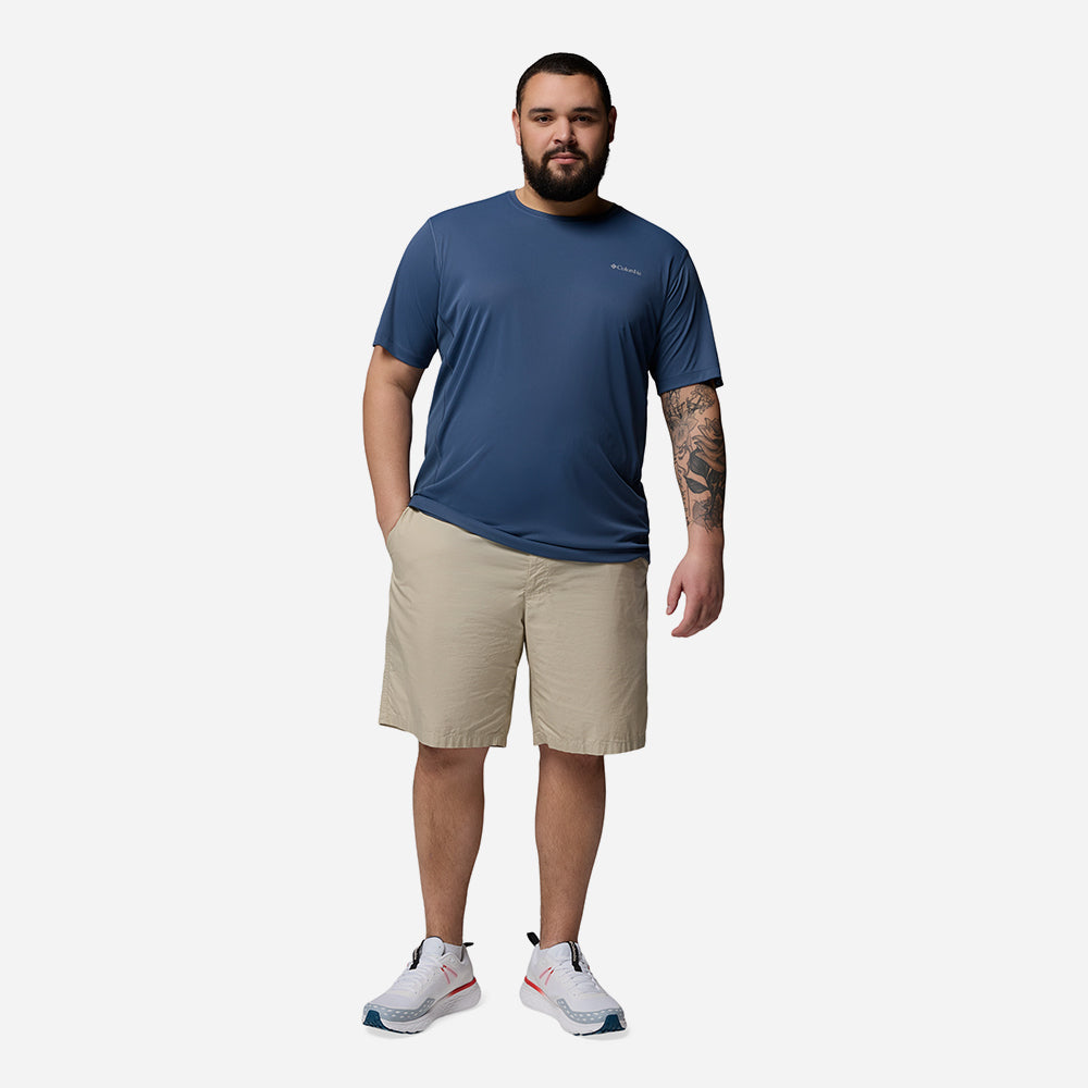 Áo Thun Nam Columbia Zero Rules™ Light Short Sleeve Crew - Xanh Dương - Supersports Vietnam