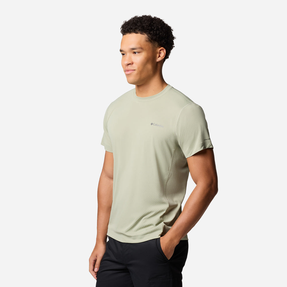 Áo Thun Tay Ngắn Nam Columbia Zero Rules™ Light Short Sleeve Crew - Xanh Mint - Supersports Vietnam
