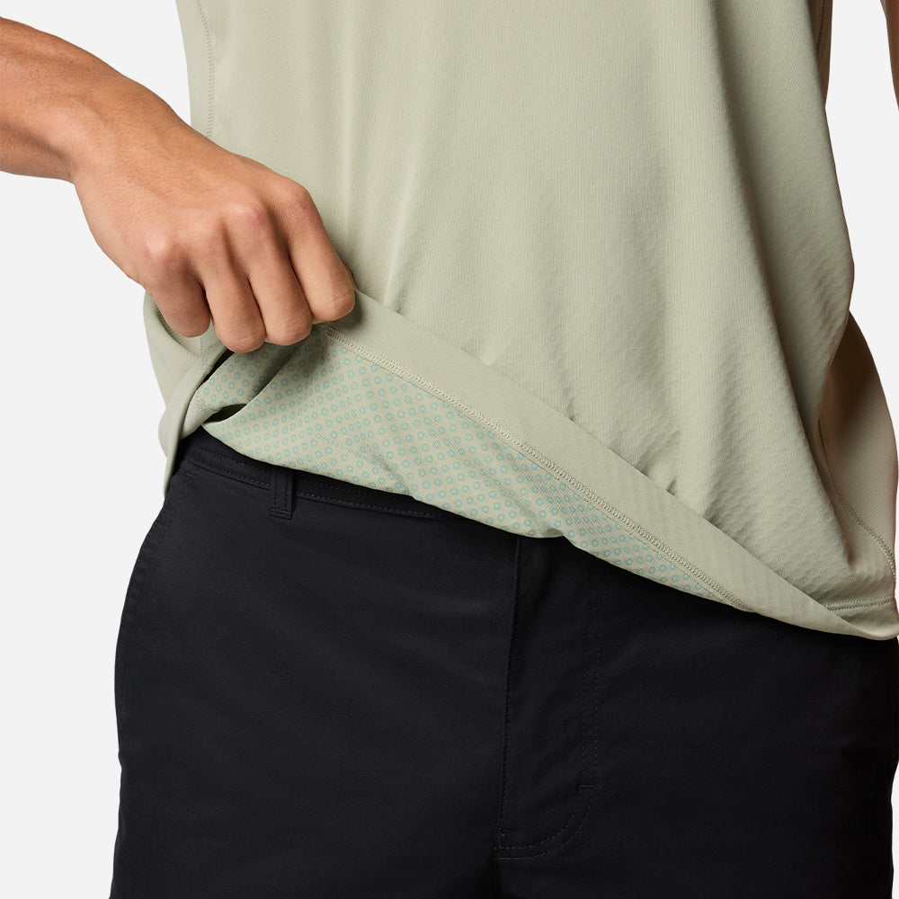 Áo Thun Tay Ngắn Nam Columbia Zero Rules™ Light Short Sleeve Crew - Xanh Mint - Supersports Vietnam