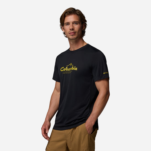 Áo Thun Nam Columbia Zero Rules™ Light Short Sleeve Graphic Crew - Đen - Supersports Vietnam