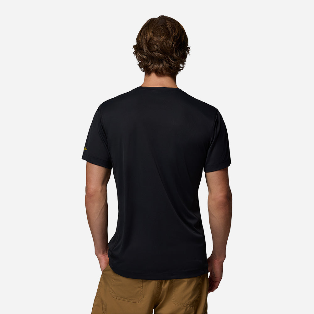 Áo Thun Nam Columbia Zero Rules™ Light Short Sleeve Graphic Crew - Đen - Supersports Vietnam