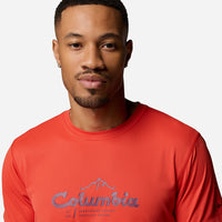 Áo Thun Nam Columbia Zero Rules™ Light Short Sleeve Graphic Crew - Cam - Supersports Vietnam