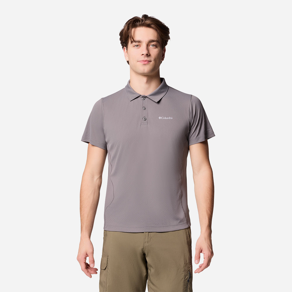 Áo Polo Nam Columbia Zero Rules™ Light - Xám - Supersports Vietnam