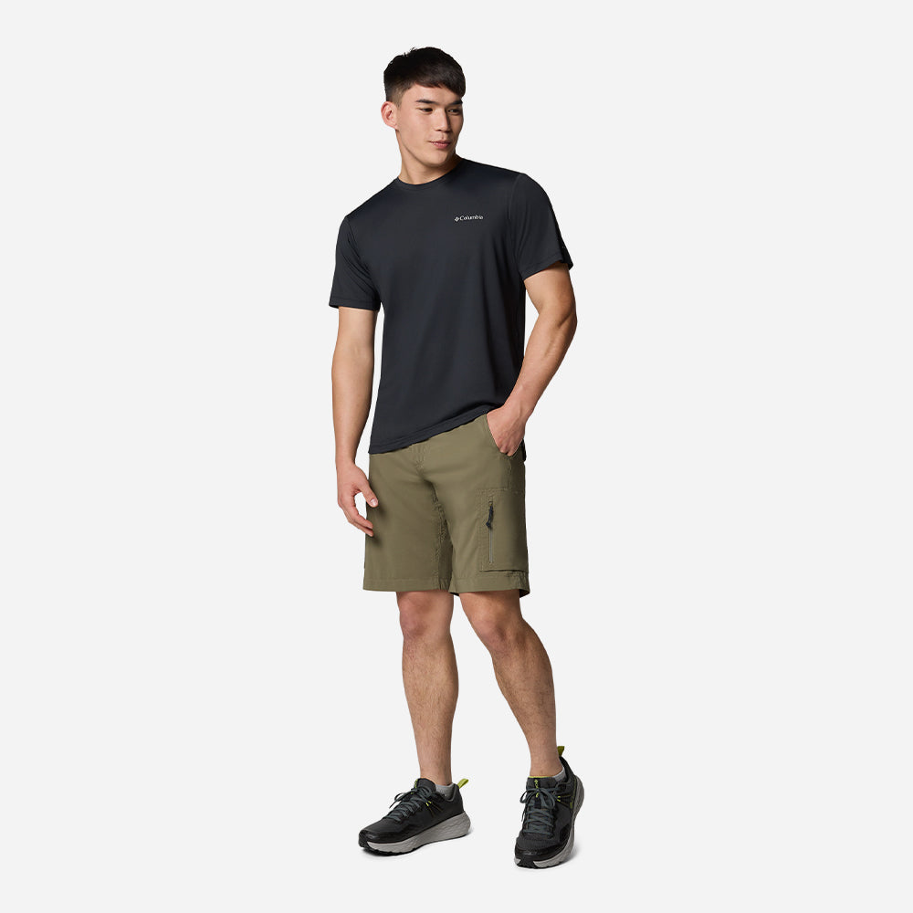 Áo Thun Nam Columbia Tech Trail™ Utility Short Sleeve Crew - Đen - Supersports Vietnam